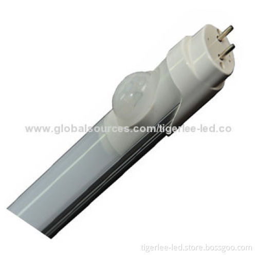 Infrared Sensor T8 LED Tube with Detachable Driver, 3-year Warranty, 100-240V AC